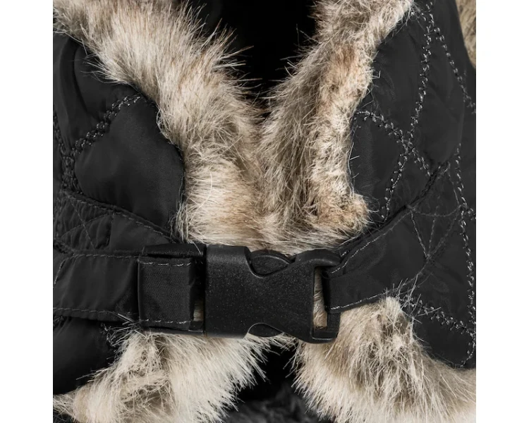 Klamra do zapięcia nauszników pod brodą w czapce Mil-Tec Winter Faux-Fur
