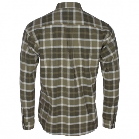 Pinewood Härjedalen 9026 zielona koszula flanelowa męska 100% bawełna Regular Fit