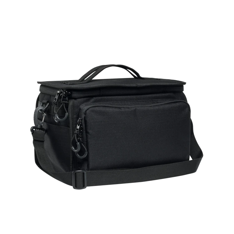 Torba strzelecka Beretta 500 Years Cartridge Bag 150 – widok frontu z detalem Multicam Black i kieszenią na akcesoria