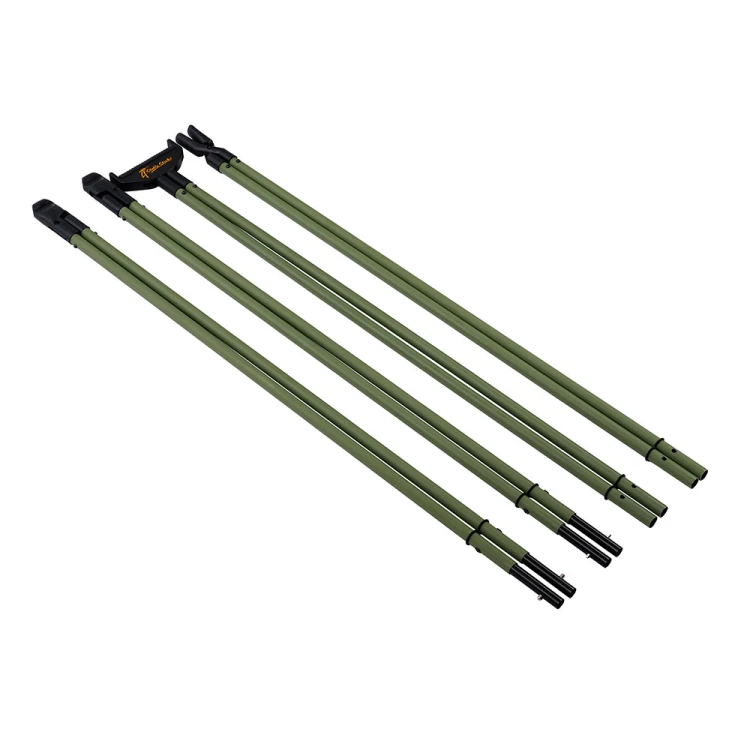 Pastorał myśliwski 4 Stable Sticks Bush Essential Green detale podpór broni