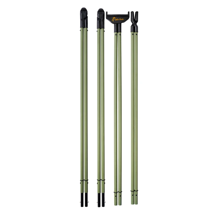 Zielony pastorał myśliwski 4 Stable Sticks Bush Essential Green 162 cm
