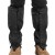Stuptuty Highlander Walking Gaiters V2 Black GAT001V2-BK założone na buty widok z przodu