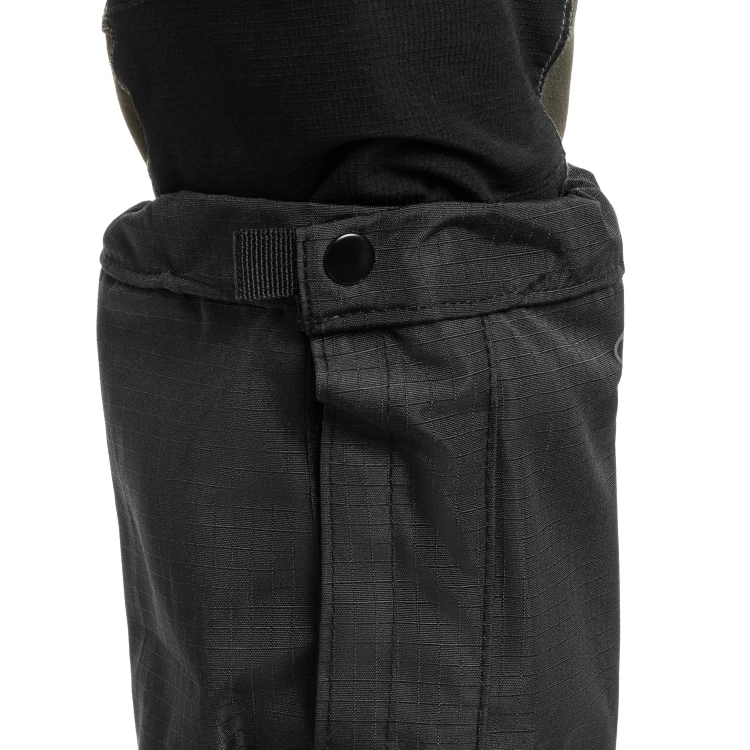 Stuptuty Highlander Walking Gaiters V2 GAT001V2-BK górne zapięcie na nap i tkanina Rip-Stop