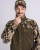 Pinewood Furudal Hunters Camou 8761 męska bluza polarowa kamuflaż na modelu z przodu