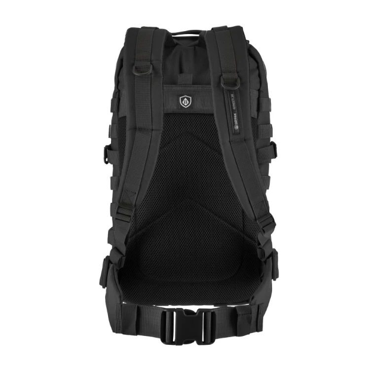 Plecak taktyczny Defpak Ranger 36 l – tył z szelkami i pasem biodrowym
