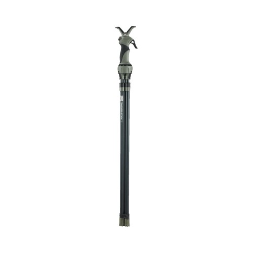 Primos Trigger Stick X 41–66″ ze złożonymi nogami – wygodne przenoszenie trójnogu w terenie