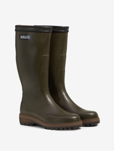 Wodoodporne kalosze damskie Aigle Parcours 3.0 E S Vert Olive NE2114