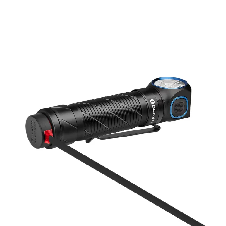 Ładowanie magnetyczne latarki Olight Perun 3 Black za pomocą kabla MCC3