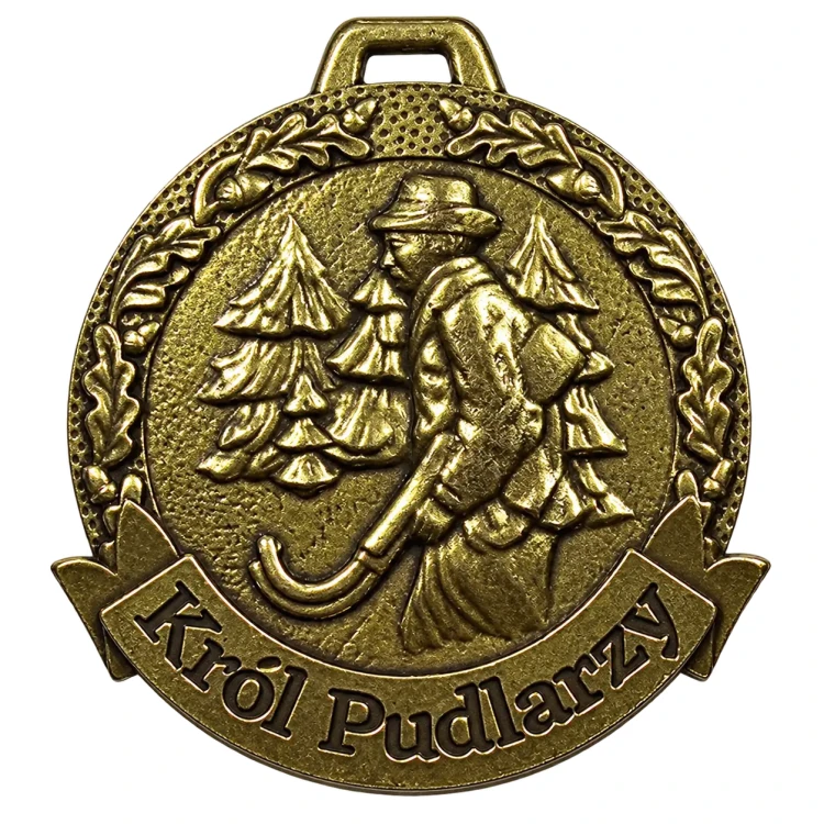 Medal myśliwski Król pudlarzy – humorystyczna nagroda na polowanie