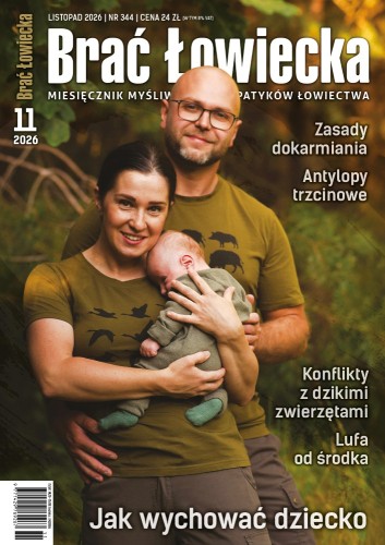 Brać Łowiecka listopad 2026 okładka magazynu myśliwskiego