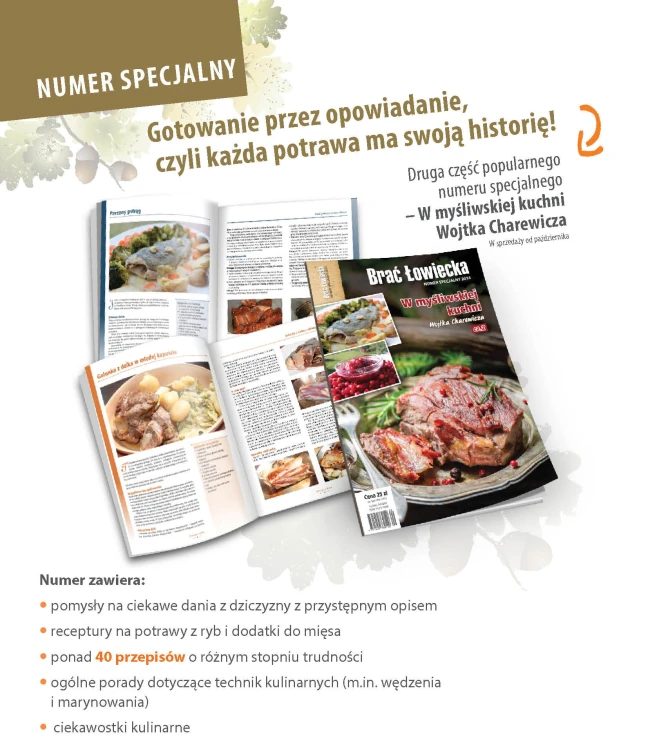 W myśliwskiej kuchni Wojtka Charewicza cz. 2 (NSBŁ 2014)