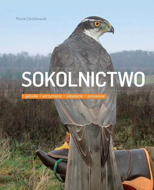 Sokolnictwo Marek Cieślikowski książka o ptakach drapieżnych i sokolnictwie