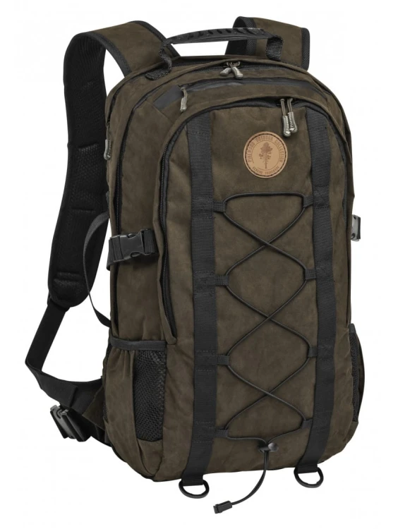 Plecak myśliwski Pinewood 5498 Outdoor 22L  zamszowy brąz wodoodporny widok front