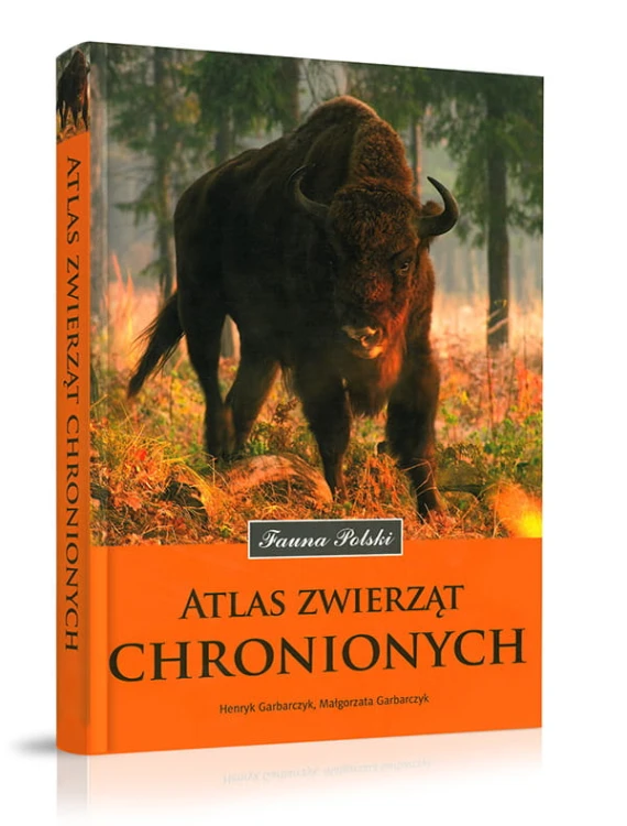 Atlas zwierząt chronionych Fauna Polski - Henryk i Małgorzata Garbarczykowie okładka książki