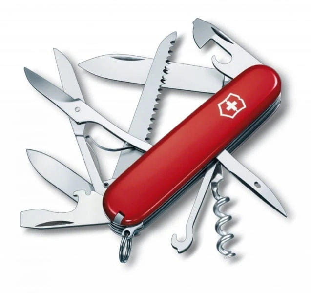 Scyzoryk szwajcarski Victorinox Huntsman 1.3713 do lasu i na biwak