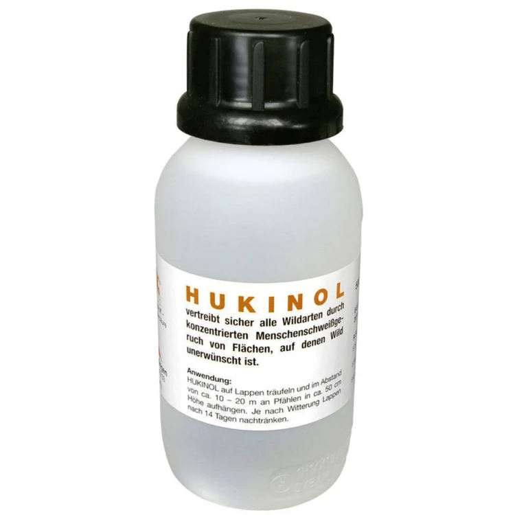 Preparat zapachowy Hukinol środek odstraszający zwierzynę KIEFERLE butelka 500ml