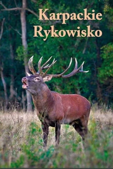 Karpackie rykowisko - okładka książki o jelenich godach, wabieniu i polowaniach w Bieszczadach