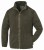 Kurtka polarowa męska Pinewood Retriever 9495 Dark Olive Suede Brown – polar 240 g