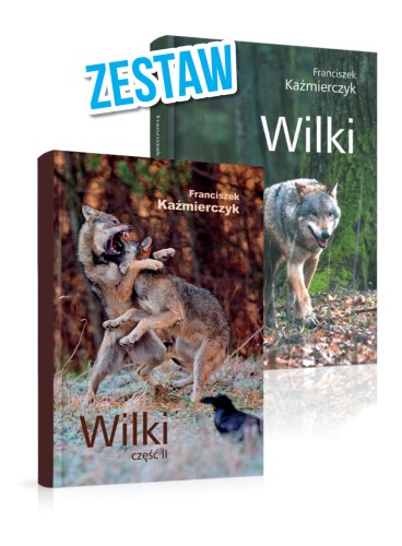 Zestaw Wilki część I i II Franciszek Kaźmierczyk - komplet książek o powojennych Bieszczadach