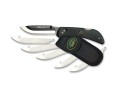 Nóż Outdoor Edge Razor Lite Black z etui nylonowym Mossy Oak i klipsem do kieszeni