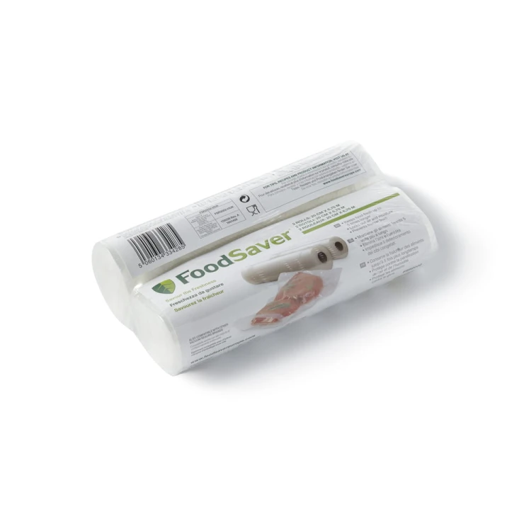 Folia FoodSaver 20 cm 2 rolki po 670 cm do pakowania próżniowego