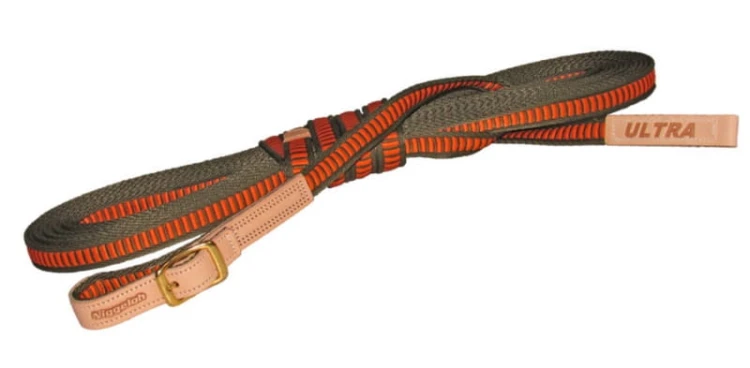 Otok dla psów tropiących 12 m szerokość 20 mm Ultra Niggeloh 1617-00006 pomarańczowo-oliwkowy