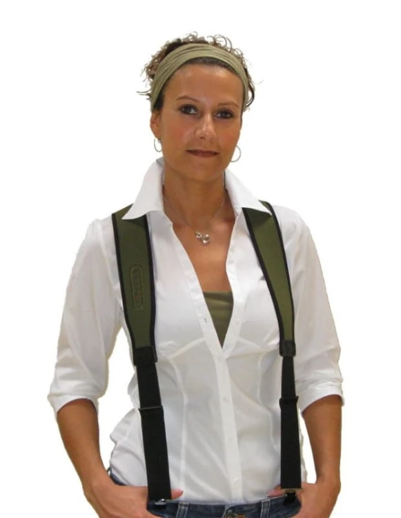 Szelki do spodni neoprenowe zielone Niggeloh 0211 00070 o wadze 180g