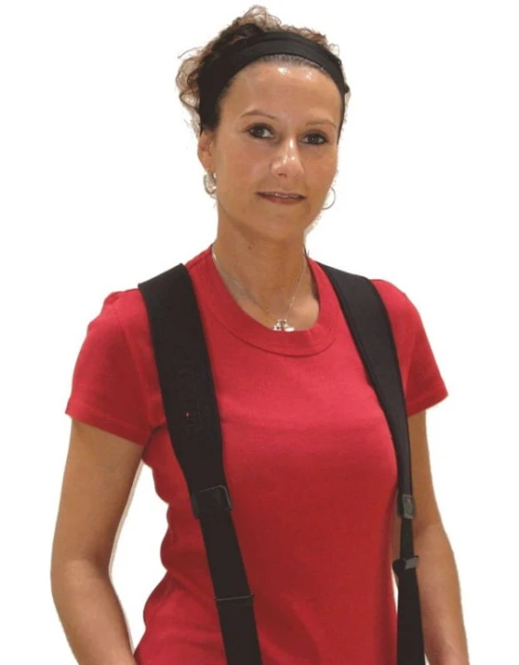 Szelki do spodni neoprenowe czarne Niggeloh 0115 00023 o wadze 180g