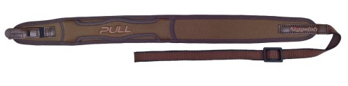 Pasek do broni PULL brązowy QR Niggeloh 1911-00003 z neoprenu z pętlą stabilizującą