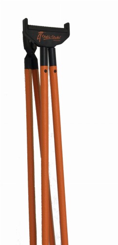 Pastorał myśliwski 4 Stable Sticks Ultimate Leather ze skórzanym wykończeniem