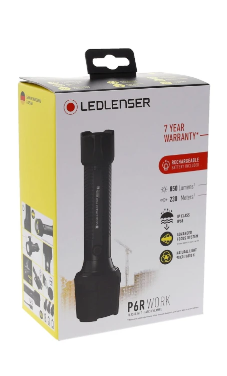Latarka Ledlenser P6R Work 850 lm w oryginalnym opakowaniu