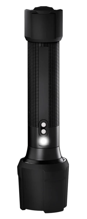 Boczna biała dioda LED w latarce Ledlenser P7R Work