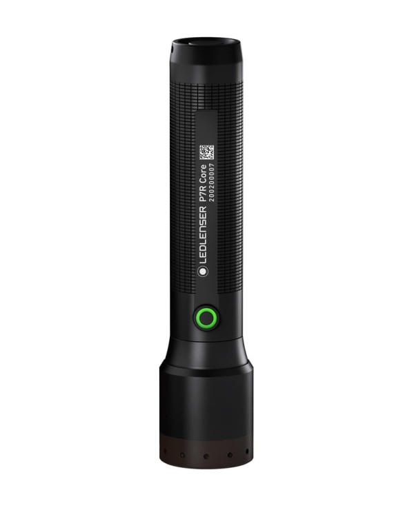 Ledlenser P7R Core wskaźnik naładowania w kolorze zielonym