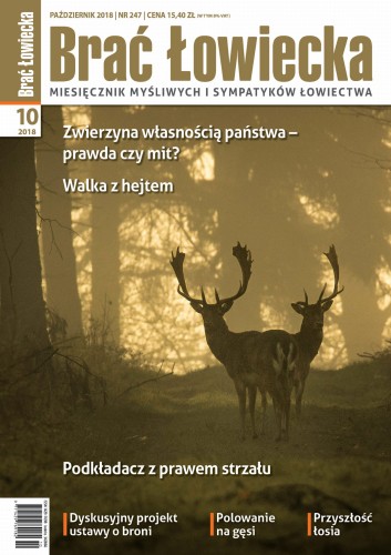 Brać Łowiecka Październik 2018 r.