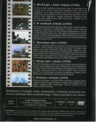 Arktyka Włodzimierza Puchalskiego – pięć filmów ze Spitsbergenu na płycie DVD