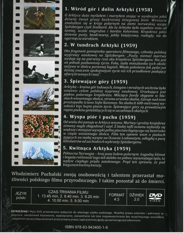 Arktyka Włodzimierza Puchalskiego – pięć filmów ze Spitsbergenu na płycie DVD