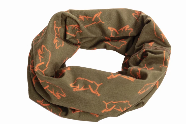 Zielony komin Taurus Wild Boar TA-050 wielofunkcyjna chusta na polowanie i outdoor