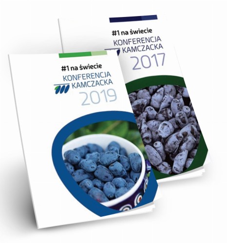Zestaw Konferencji Kamczackiej 2017 2019 - książki o uprawie jagody kamczackiej