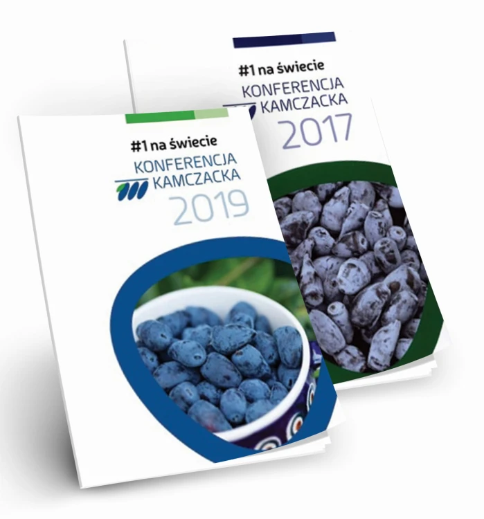 Zestaw Konferencji Kamczackiej 2017 2019 - książki o uprawie jagody kamczackiej