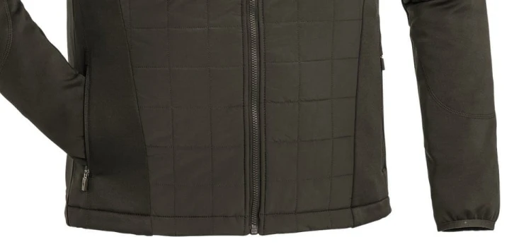 Pinewood Thelon Padded 5513 – detal wykończenia męskiej kurtki outdoorowej
