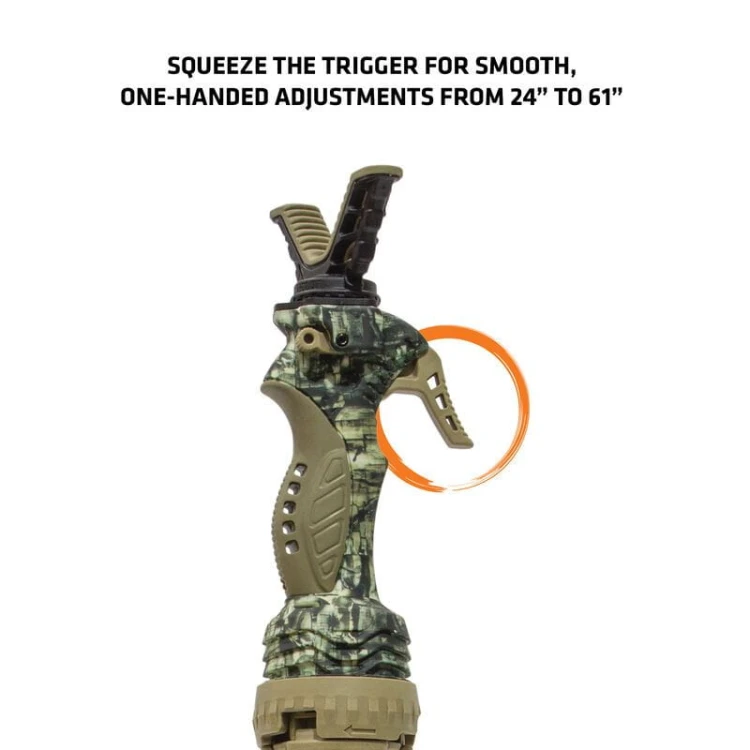 Dwójnóg Primos Trigger Stick Gen III z szybkozłączką Quick Detach Yoke pod broń i optykę