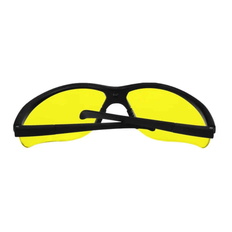 Lekkie okulary ochronne RealHunter Protect ANSI żółte na strzelnicę