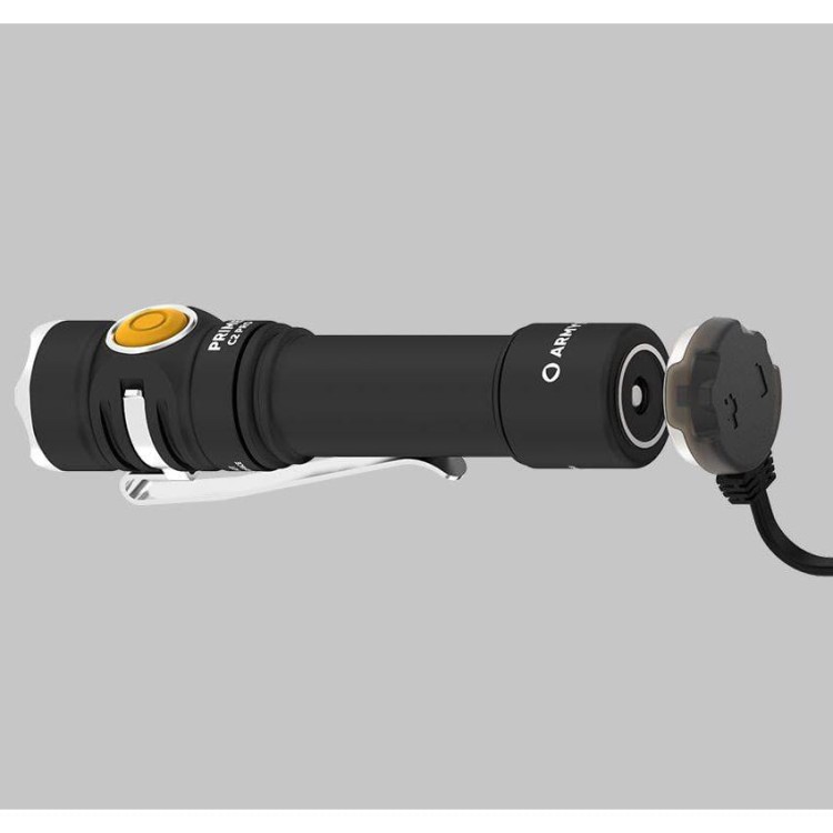 Magnetyczne ładowanie USB latarki Armytek Prime C2 Pro F08101C