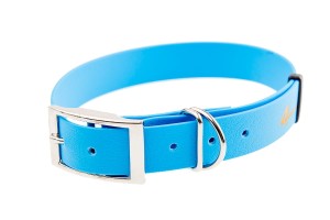 Obroża dla psa wodoodporna 20mm - 27-41 cm - błękit