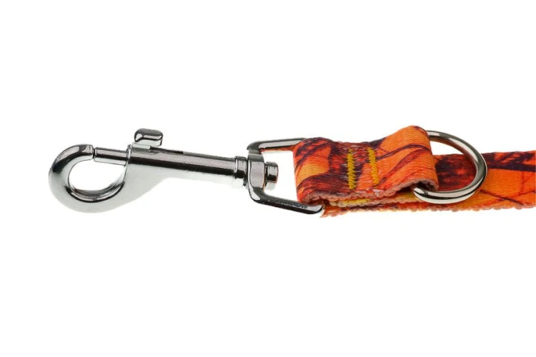 Karabińczyk tłokowy i metalowe kółko smyczy 4WILD 20 mm