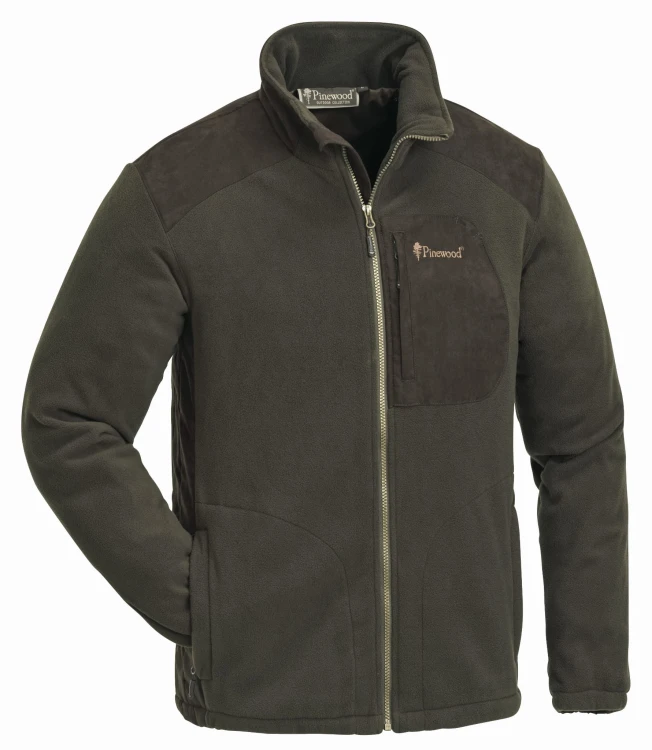 Kurtka polarowa męska Pinewood Wildmark 5066 z membraną – brązowa