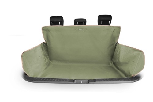 Oliwkowa mata dla psa do bagażnika Kardibag Protect S 105x80x30 cm