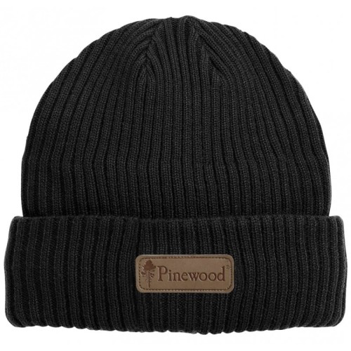 Czapka Pinewood New Stoten 5217 czarna – uniwersalna czapka z polarem