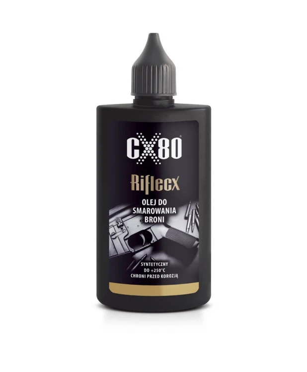 Olej do broni RifleCX CLP Oil 100 ml do płynnej pracy mechanizmu