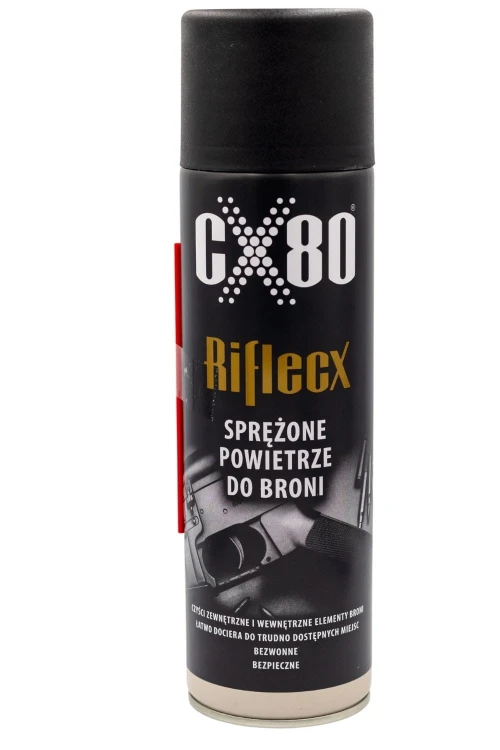 RifleCX Compressed Air do usuwania kurzu i piasku z broni